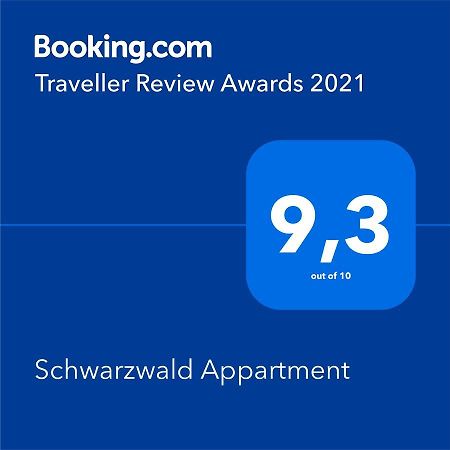 Schwarzwald Appartment 프로이덴슈타트 외부 사진